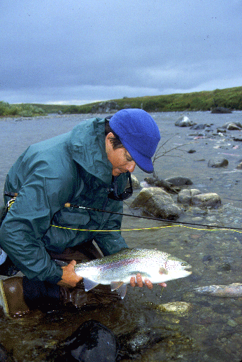 Fishing the Salmon Spawn