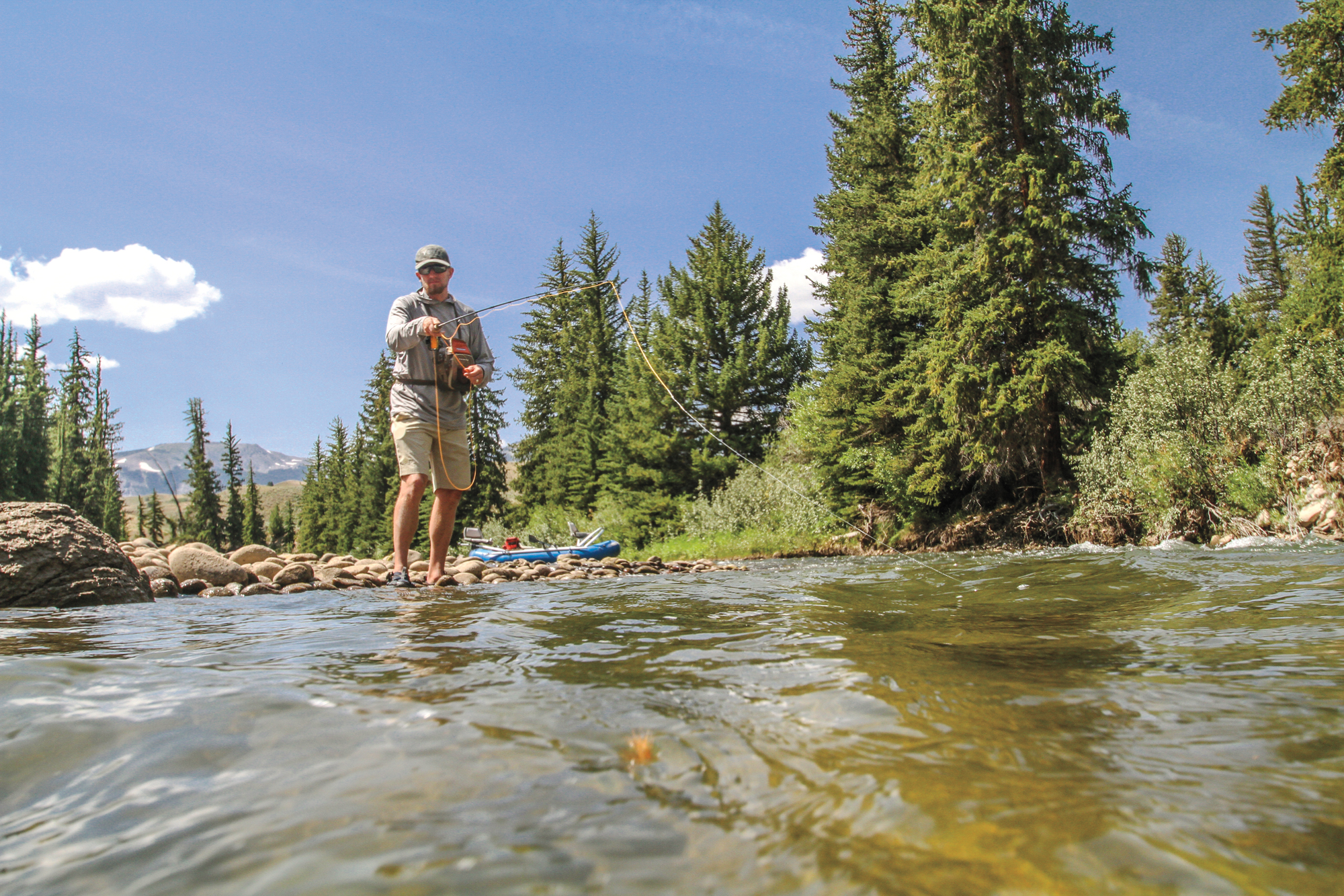 Fly Fishing Wyoming's Gros Ventre River