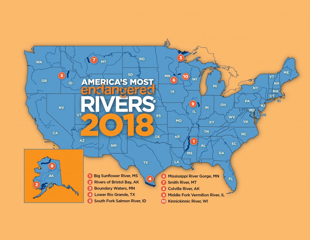 America's Most Endangered Rivers of 2018