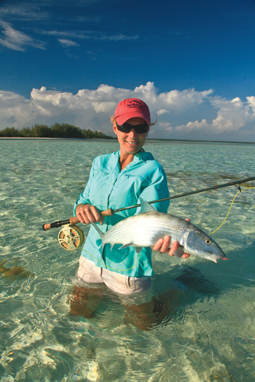 Fly Fishing Bonefish Out Your Back Door