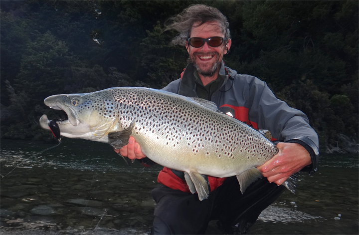 16 Pound New Zealand Brown Trout
