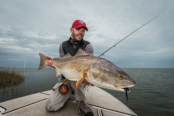 Running of the Bulls: Fly Fishing for Winter Redfish in the Mississippi River Delta