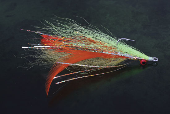 pike fly 7 Inch Quality Synthetic Blend, Bleeding Roach 